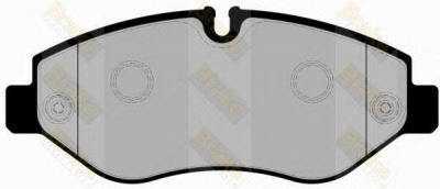 BRAKE ENGINEERING pa1786 -  Комплект тормозных колодок, дисковый тормоз